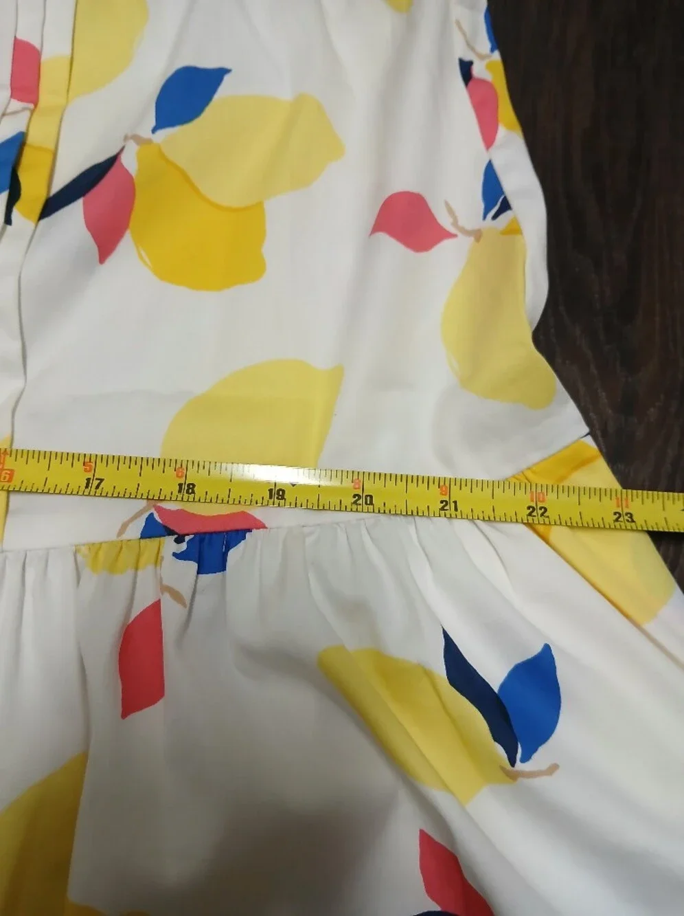 kate spade White Sleeveless Mini Dress with Yellow, Blue & Pink Floral Motif